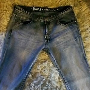 RAW X MENS JEANS